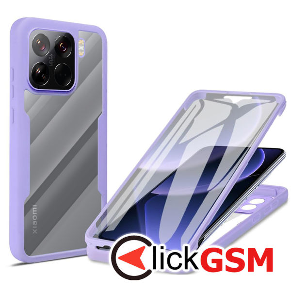 Techsuit - ColorVerse 360 Series + Screen Protector - Xiaomi 15 Pro - Purple