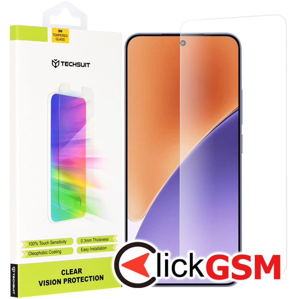 Techsuit - Clear Vision Glass - Xiaomi 15 - Transparent