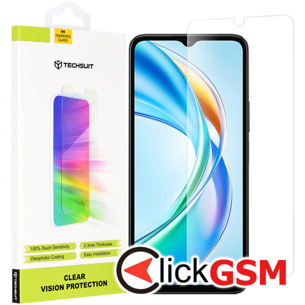 Techsuit - Clear Vision Glass - Honor X5b - Transparent