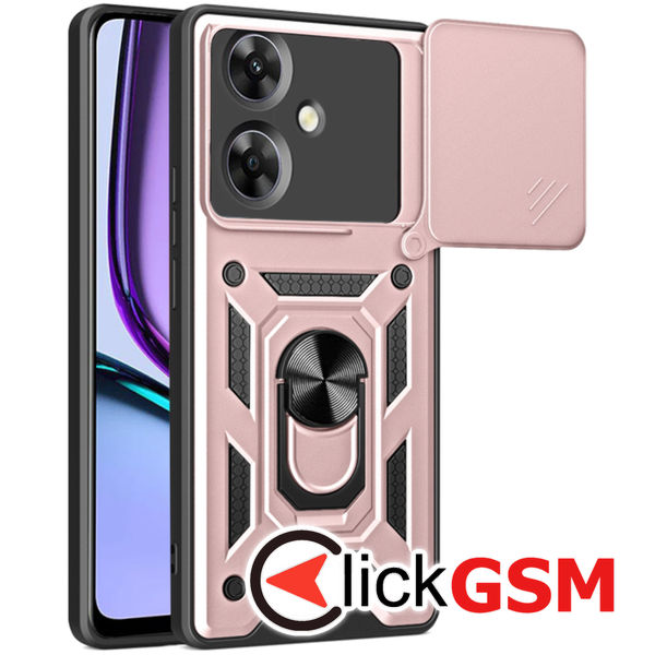 Techsuit - CamShield Series - Realme Note 60 - Rose Gold