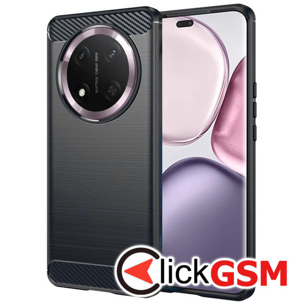 Techsuit - Carbon Silicone - Honor Magic7 Lite / X9c - Black