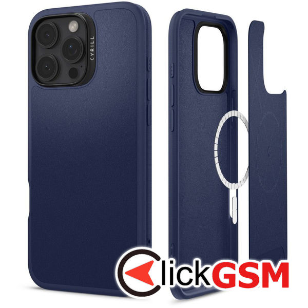 Spigen - Cyrill Kajuk MagSafe - iPhone 16 Pro - Navy