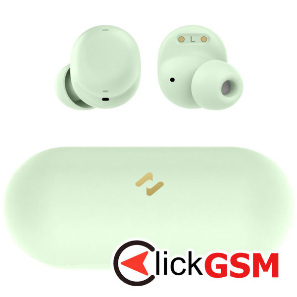 Havit - Wireless Earbuds (TW969 Lite) - In-ear, Bluetooth 5.4, with Microphone, True Wireless Stereo, Type-C, 300mAh - Green