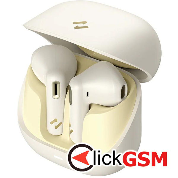 Havit - Wireless Earbuds (TW905) - for Gaming, Bluetooth 5.3, Microphone, Low Latency, Mini Size, TWS, ENC, 300mAh - Beige