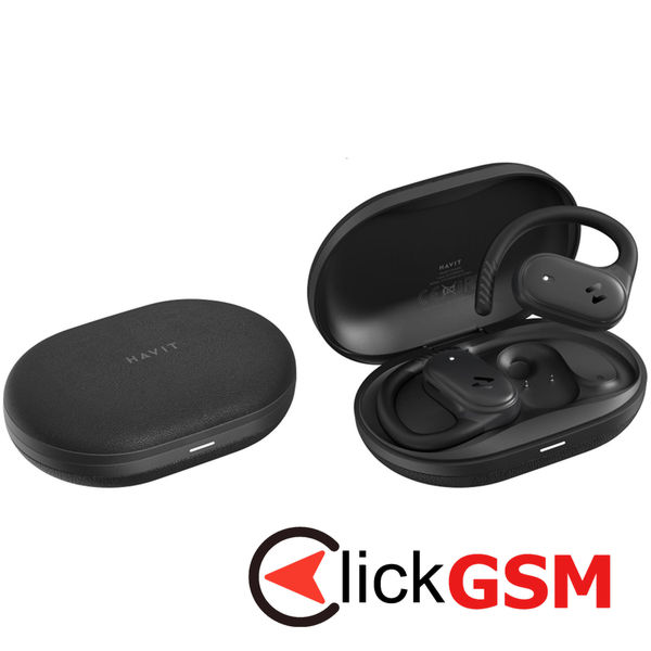 Havit - Wireless Earbuds (OWS915) - with Microphone, Bluetooth 5.4, TWS, ENC, IPX5, USB-C, 1000mAh, Havit Life App - Black