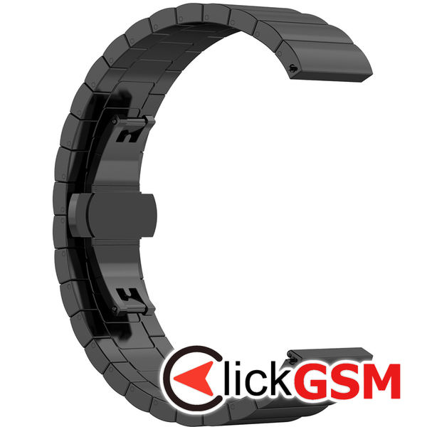 Techsuit - Watchband (W012) - Apple Watch 1/2/3/4/5/6/7/8/9/10/SE/SE 2/Ultra/Ultra 2 (42/44/45/46/49mm) - Black