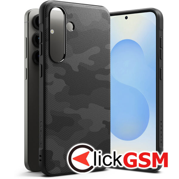 Ringke - Onyx Design - Samsung Galaxy S25 - Camo Black