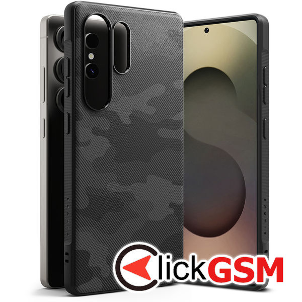 Ringke - Onyx Design - Samsung Galaxy S25 Ultra - Camo Black