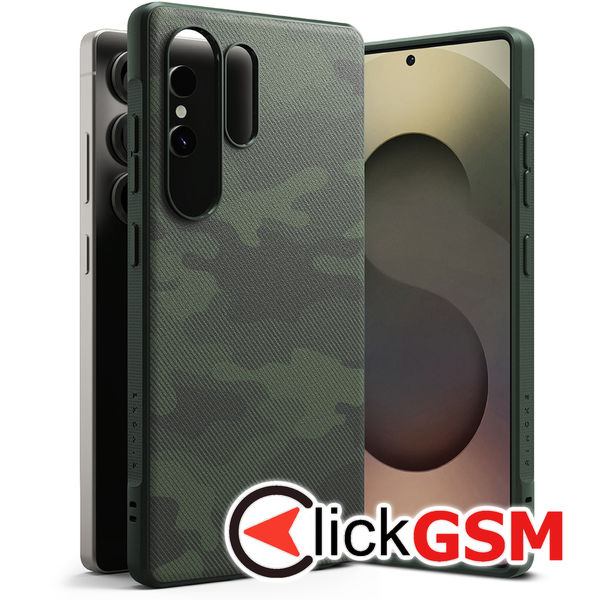 Ringke - Onyx Design - Samsung Galaxy S25 Ultra - Camo Green