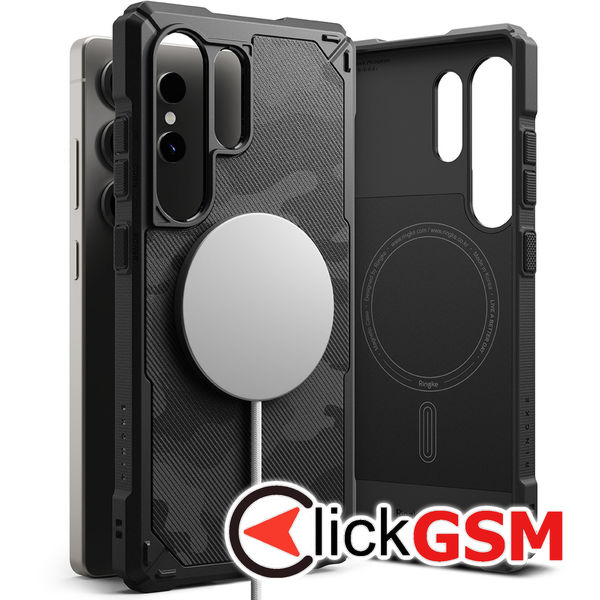 Ringke - Rugged Gear MagSafe - Samsung Galaxy S25 Ultra - Camo Black