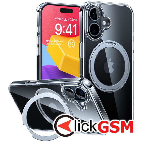 Torras - Ostand Pro Series - iPhone 16 - Clear