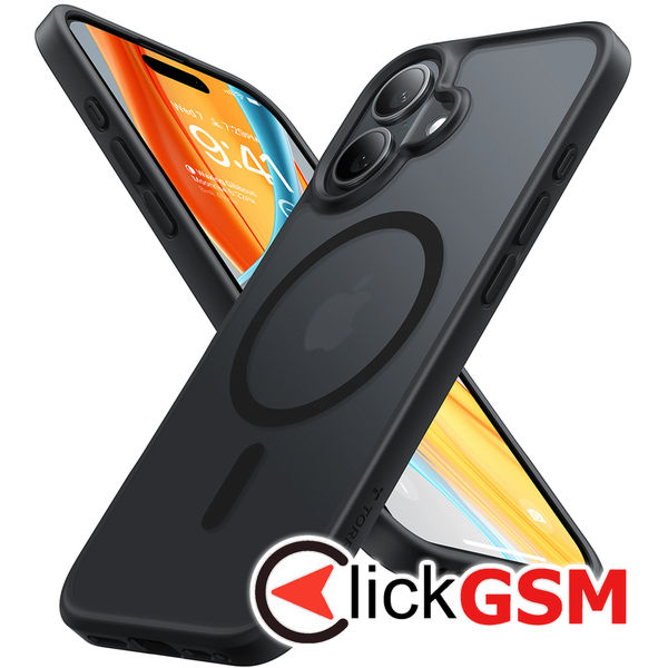 Torras - Guardian Magnetic Series - iPhone 16 - Black