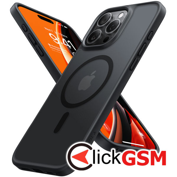 Torras - Guardian Magnetic Series - iPhone 16 Pro - Black