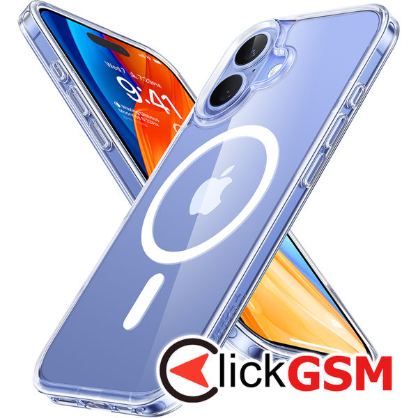 Torras - Diamond MagSafe Series - iPhone 16 Plus - Clear