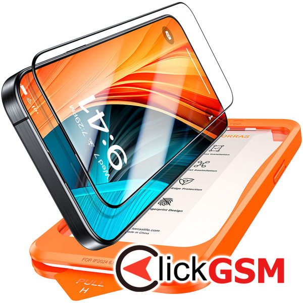 Torras - GlassGo Install Master - iPhone 16 Pro Max - Black