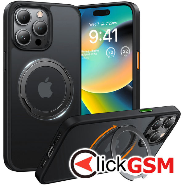 Torras - Ostand Pro Series - iPhone 15 Pro - Black