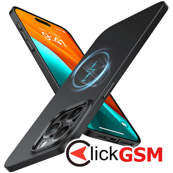 Torras - OriginFit-Mag Series - iPhone 15 Pro - Black