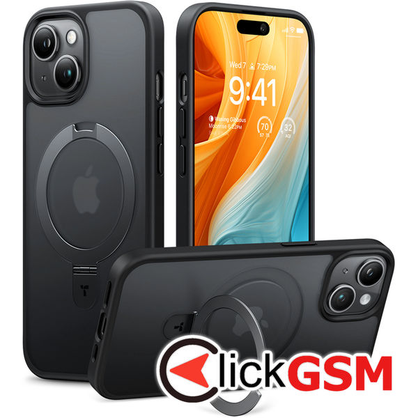 Torras - Ostand Series - iPhone 15 - Black