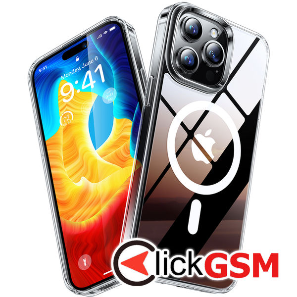 Torras - Diamond MagSafe Series - iPhone 15 Pro Max - Clear