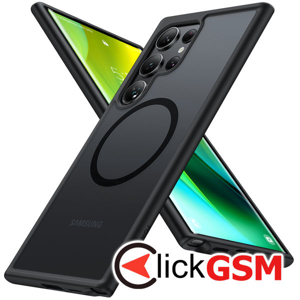 Torras - Guardian Magnetic Series - Samsung Galaxy S24 Ultra - Black