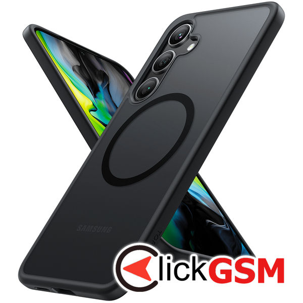 Torras - Guardian Magnetic Series - Samsung Galaxy S24 Plus - Black