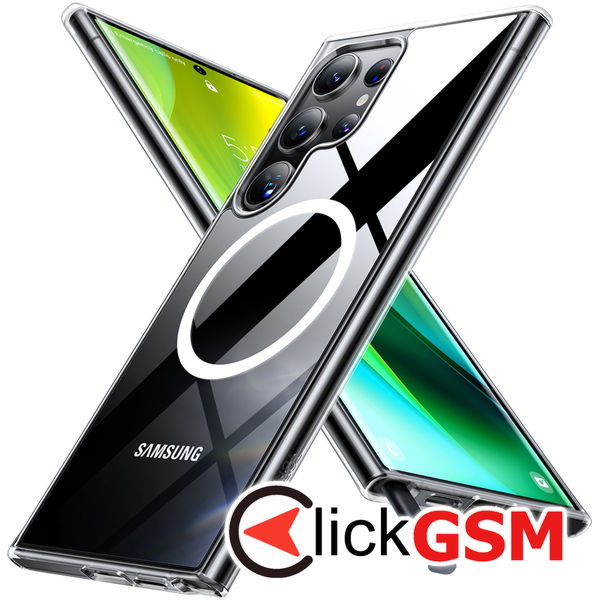 Torras - Diamond MagSafe Series - Samsung Galaxy S24 Ultra - Clear