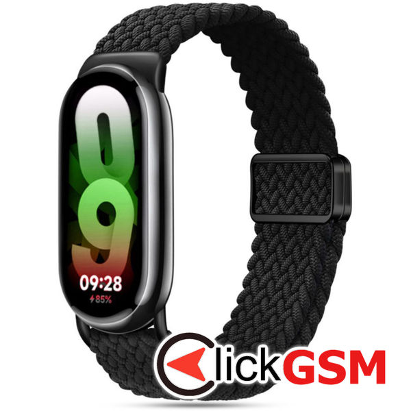 Techsuit - Watchband (W032) - Xiaomi Mi Band 8 / 8 NFC / 9 / 9 NFC - Black
