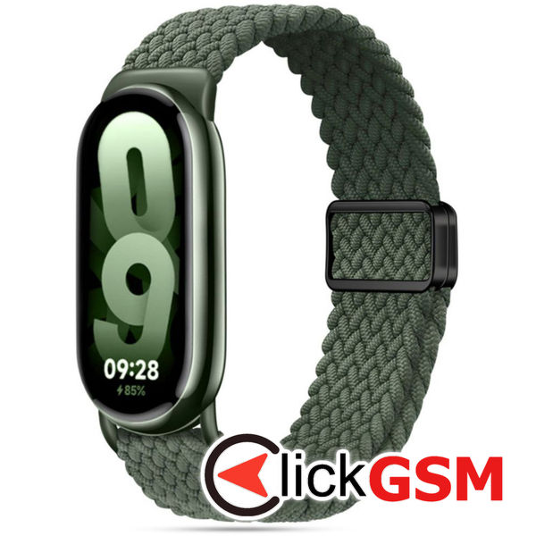 Techsuit - Watchband (W032) - Xiaomi Mi Band 8 / 8 NFC / 9 / 9 NFC - Hunter Green