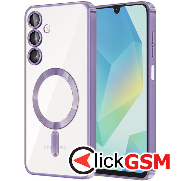 Techsuit - Luxury Crystal MagSafe - Samsung Galaxy A16 4G / A16 5G - Light Purple