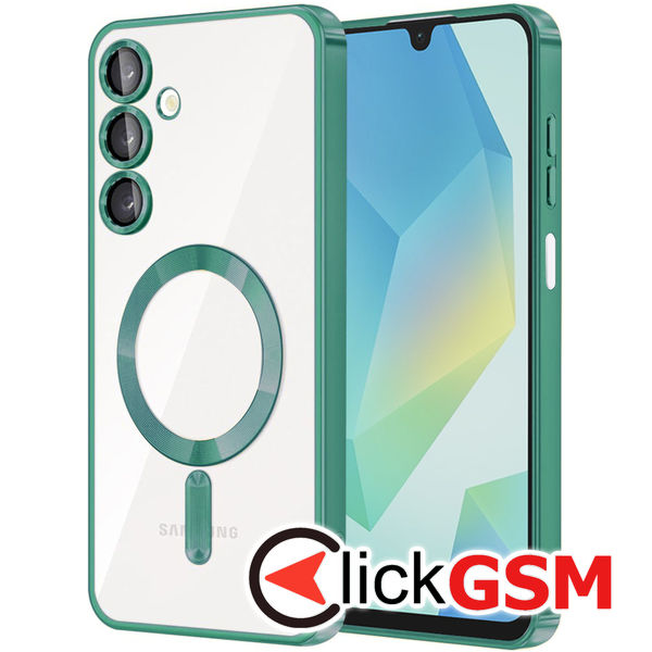 Techsuit - Luxury Crystal MagSafe - Samsung Galaxy A16 4G / A16 5G - Light Green