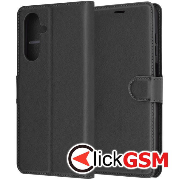 Techsuit - Leather Folio - Samsung Galaxy A26 5G - Black