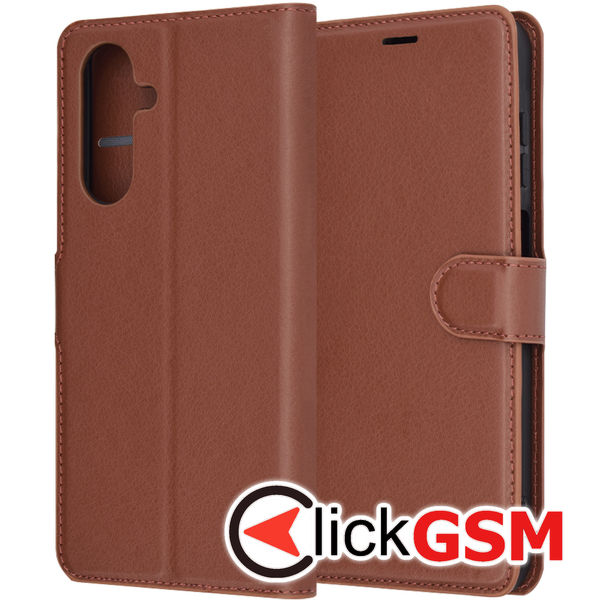 Techsuit - Leather Folio - Samsung Galaxy A26 5G - Brown