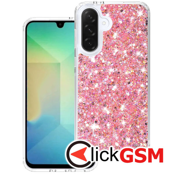 Techsuit - Sparkly Glitter - Samsung Galaxy A26 5G - Pink