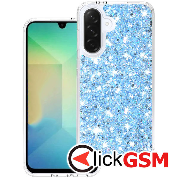 Techsuit - Sparkly Glitter - Samsung Galaxy A26 5G - Blue