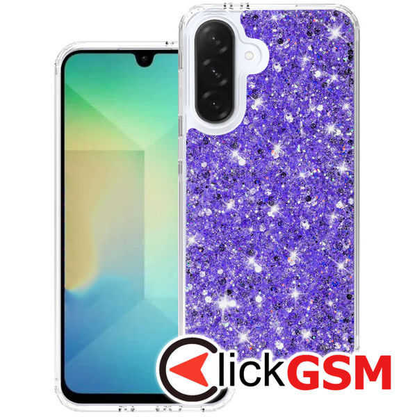 Techsuit - Sparkly Glitter - Samsung Galaxy A26 5G - Purple