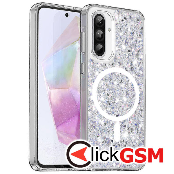 Techsuit - Sparkly Glitter MagSafe - Samsung Galaxy A36 5G / A56 5G - White