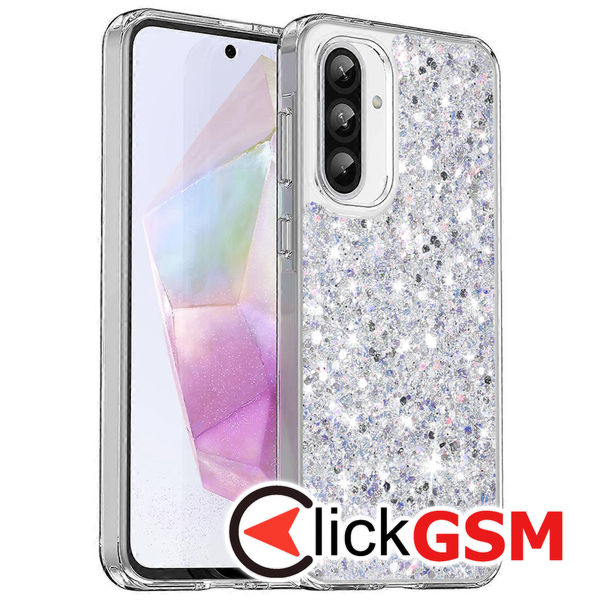 Techsuit - Sparkly Glitter - Samsung Galaxy A36 5G / A56 5G - White