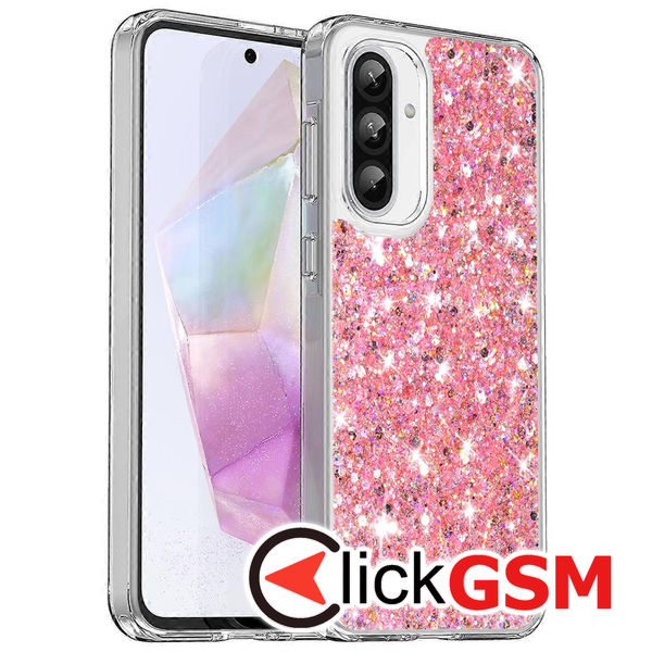 Techsuit - Sparkly Glitter - Samsung Galaxy A36 5G / A56 5G - Pink