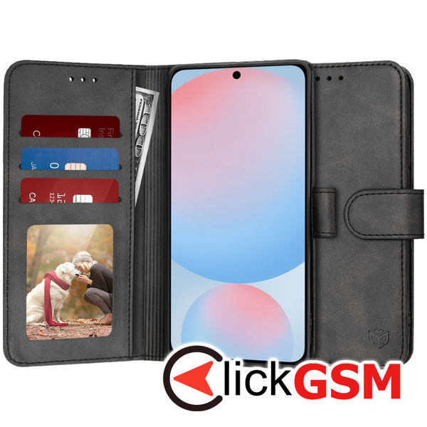 Techsuit - Diary Book - Samsung Galaxy A56 5G - Black