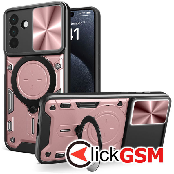 Techsuit - CamGuard Pro - Samsung Galaxy A56 5G - Rose Gold