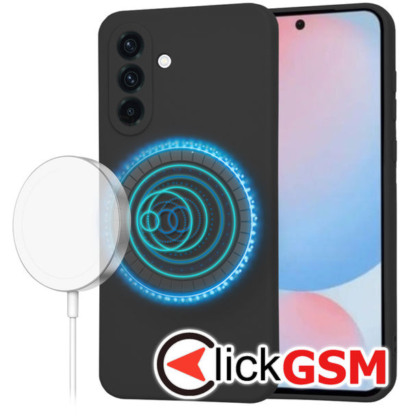 Techsuit - SoftFlex MagSafe - Samsung Galaxy A56 5G - Black