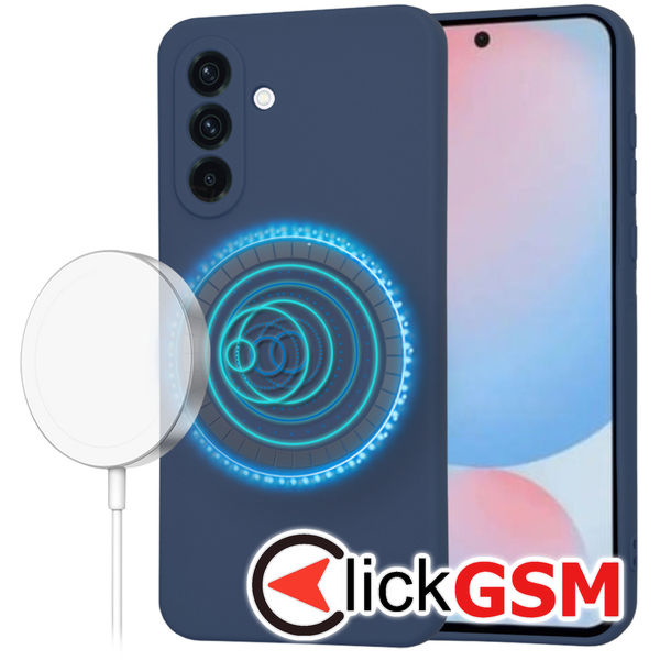 Techsuit - SoftFlex MagSafe - Samsung Galaxy A56 5G - Navy Blue