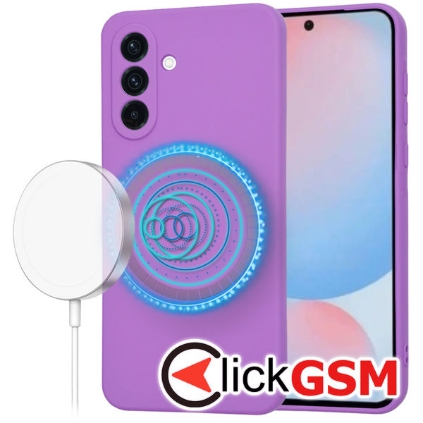 Techsuit - SoftFlex MagSafe - Samsung Galaxy A56 5G - Purple
