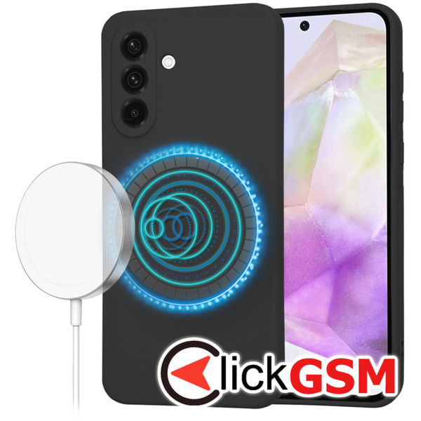 Techsuit - SoftFlex MagSafe - Samsung Galaxy A36 5G - Black