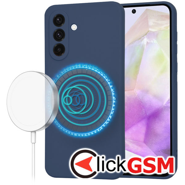 Techsuit - SoftFlex MagSafe - Samsung Galaxy A36 5G - Navy Blue