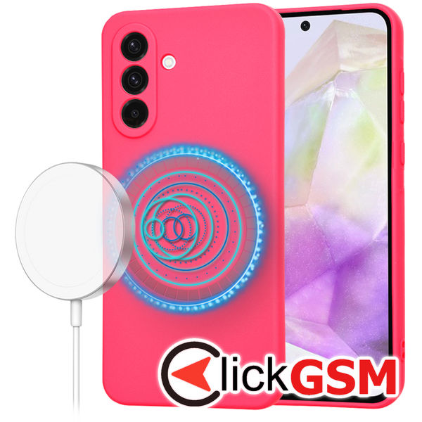 Techsuit - SoftFlex MagSafe - Samsung Galaxy A36 5G - Hot Pink