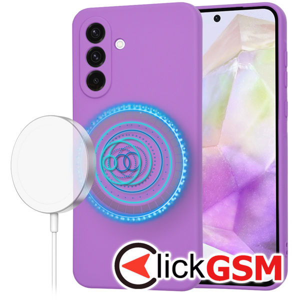 Techsuit - SoftFlex MagSafe - Samsung Galaxy A36 5G - Purple
