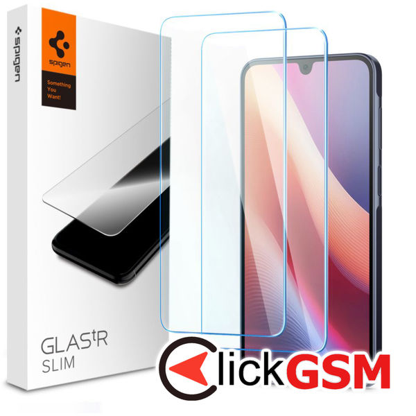 Spigen - Glas.tR Slim (2 pack) - Samsung Galaxy A16 4G / A16 5G - Clear