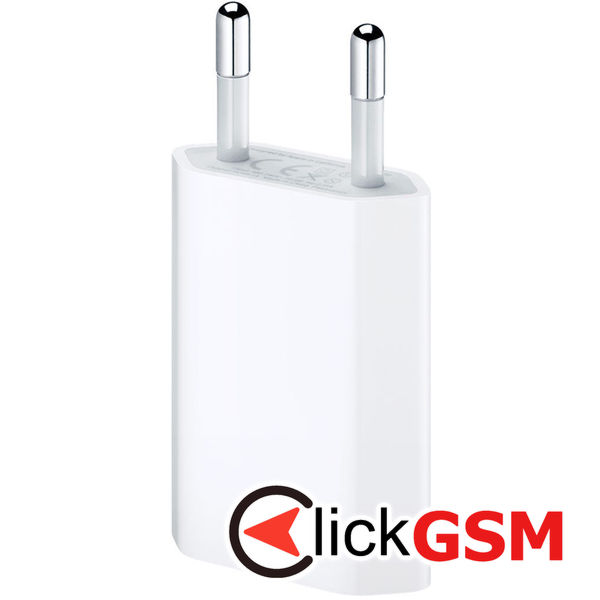 Apple - Original Wall Charger A2118 (MGN13ZM/A) - USB, 5W - White (Blister Packing)