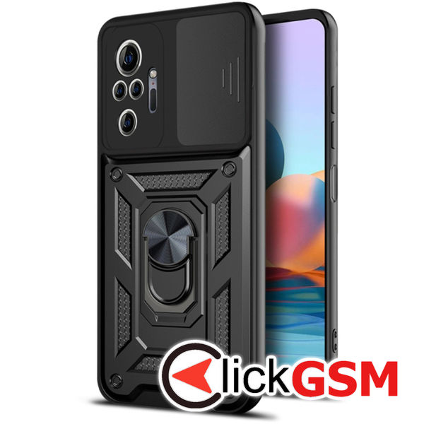 Techsuit - CamShield Series - Xiaomi Redmi Note 10 Pro / Note 10 Pro Max - Black